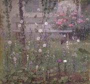 Ernest Quost Morning Flowers painting